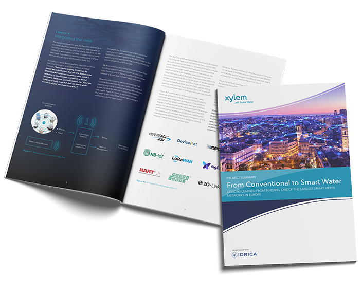 From Conventional to Smart Water: the lessons learned from building one of the largest smart meter networks in Europe